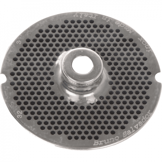 Trafila per tritacarne N.22 - fori da &Oslash; 3 mm - diametro trafila 82 mm