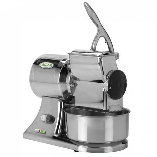 Fama GS - Grattugia elettrica monofase professionale in alluminio lucidato - 750W