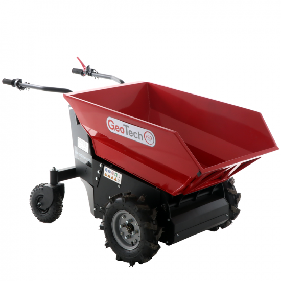 GeoTech Pro CAR E500 e-Lift - Motocarriola a batteria 48V 20Ah