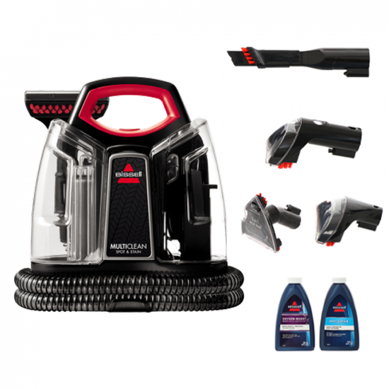 Bissell MultiClean Spot&Stain - Pulitore per tappeti - 330W - per scale, tappezzeria, automobili e tappeti
