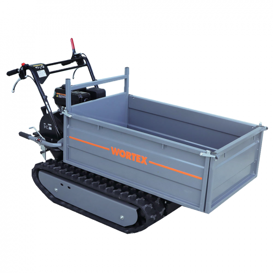 Wortex SFL 500 - Motocarriola cingolata cassone estensibile - Portata 500Kg