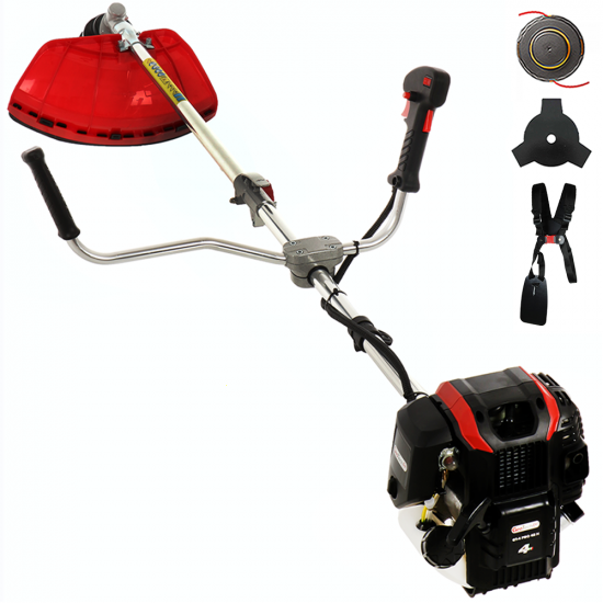 GeoTech Pro GT-4PRO 43H - Decespugliatore a benzina 4 tempi