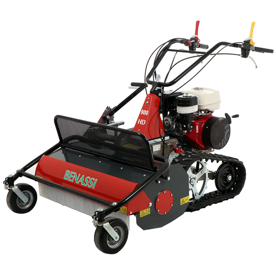 Benassi T900HD - Trinciaerba professionale a martelli cingolato - Honda GX390