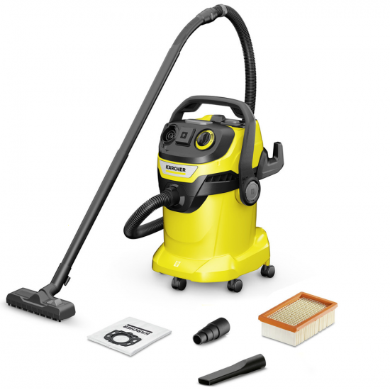 Karcher WD 5 P V-25/6/22 - Bidone aspiratutto - soffiatore - bidone 25 lt - 1100 W