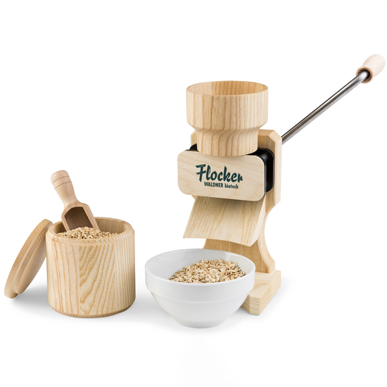 Waldner Active Box 180g - Fioccatrice manuale con rulli in acciaio inox
