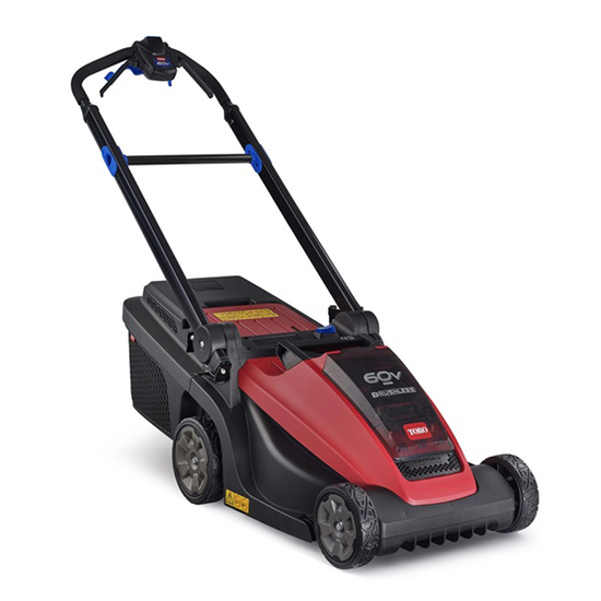 Toro Recycler TO-21843 - Tagliaerba a batteria - 60V/4Ah - Taglio 43 cm