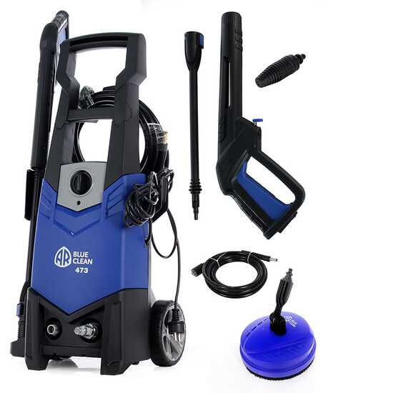 Annovi &amp; Reverberi AR 473 - Idropulitrice a freddo e kit lavasuperfici - 160 bar - 480 lt/h