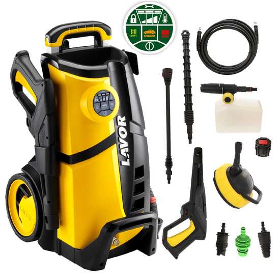 Lavor LVR4 150 Digit - Idropulitrice Lavorwash a freddo - 480 l/h - 150 bar max