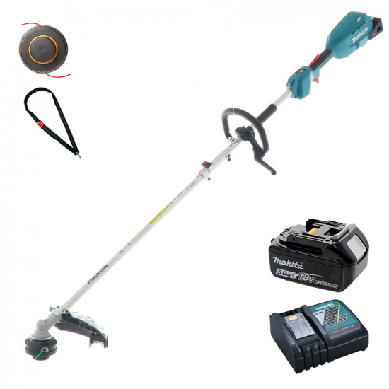 Makita DUX18 - Decespugliatore a batteria - 18V - 5Ah