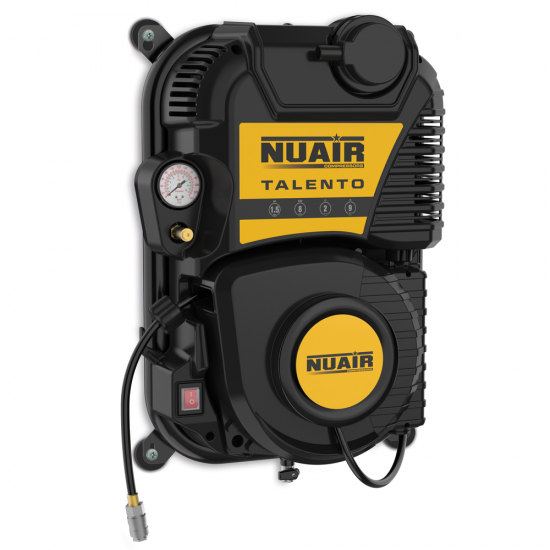 Nuair Talento - Compressore monofase a muro, oil-less - Motore 1.5 HP