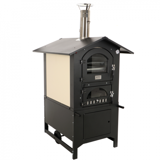 Seven Italy ZEUS - Forno a legna da esterno 80x45