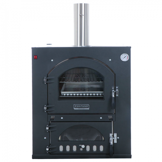 Fontana FOCO - Forno a legna da incasso 80x45