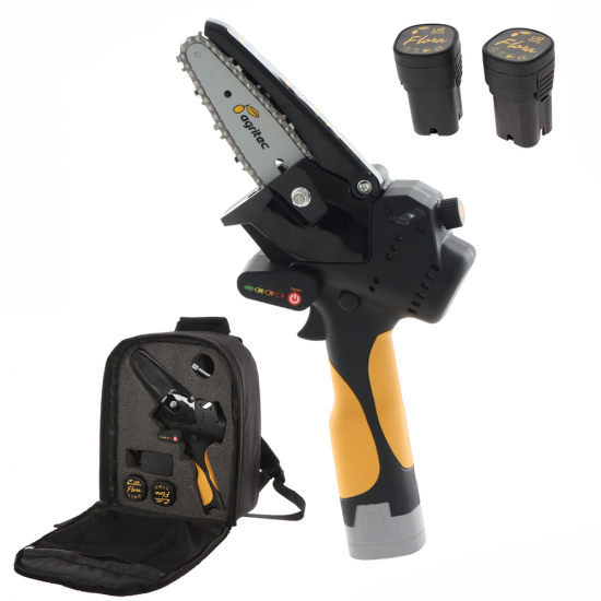 Agritec Flora PCP100A - Potatore a batteria manuale - 2 batterie da 14.4V 2.6Ah