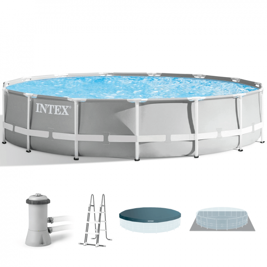 Intex Prisma Frame 26724NP - Ø457x107 cm - Piscina Rotonda