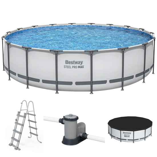 Bestway Steel Pro Max 5612X - Ø427x122 cm - Piscina Rotonda