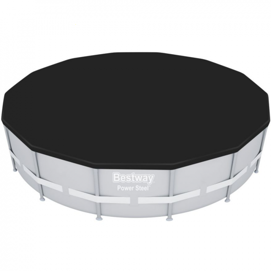 Telo copripiscina frame rotondo &Oslash;396 cm Bestway 58292