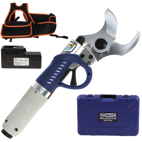 BullMach ARTEMIS 45 Pro - Forbice elettrica da potatura - 36V 4Ah