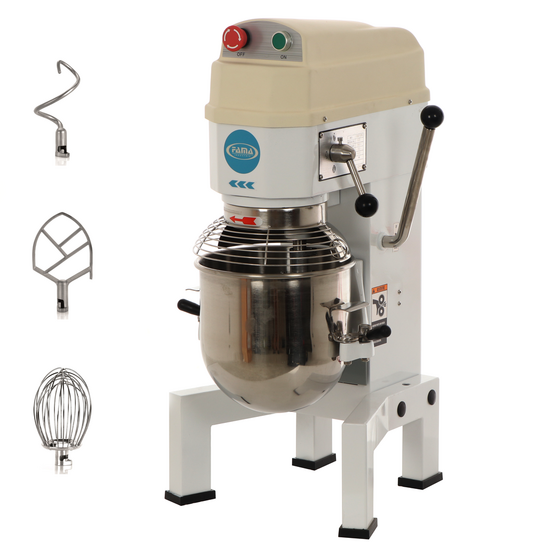 Fama Baker PA 10 - Impastatrice planetaria professionale - 3 utensili