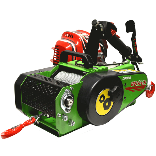 Docma VF150 auto-4 GX50 - Verricello forestale motore Honda -  Cavo &Oslash; 5mm da 80m