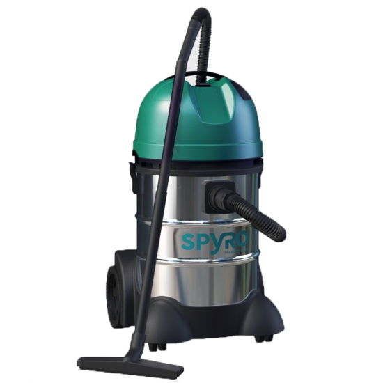Spyro Wet & Dry 30 INOX- Aspiratore solidi liquidi - Capacità 30 lt - 1200W
