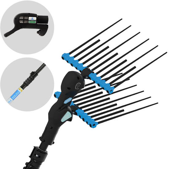 Campagnola Alice STAR ECO - Asta in carbonio - 210 - 280 cm - Abbacchiatore elettrico