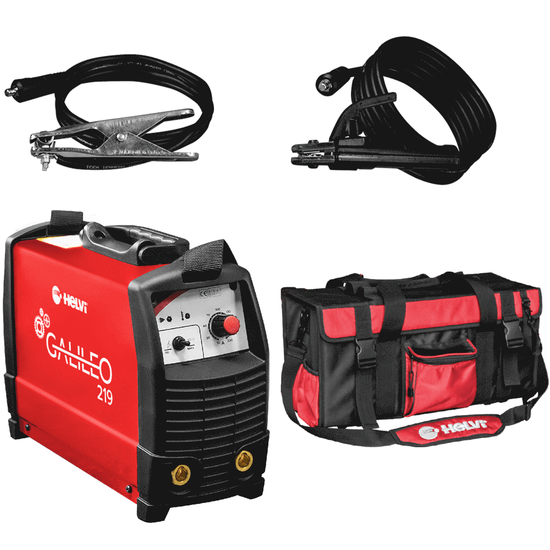 Helvi Galileo 219 - Saldatrice Inverter (MMA/TIG LIFT) + Borsa, corrente continua (DC)