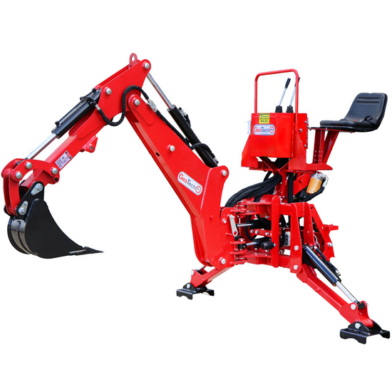 GeoTech Pro BHF 225 - Retroescavatore per trattore fisso