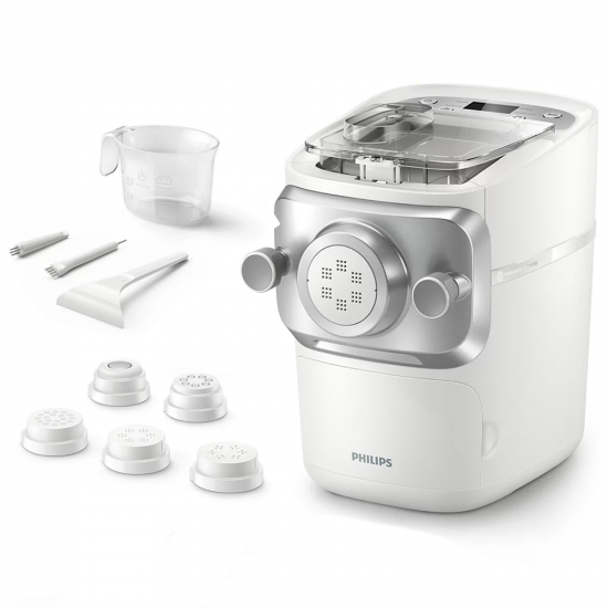 Philips Pasta Maker 7000 HR2660/00 - Macchina per la pasta elettrica 2 in 1 - Impasta ed estrude