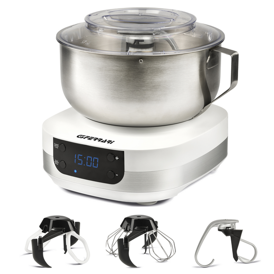 G3 FERRARI Pastaio gourmet - Impastatrice Planetaria - Potenza 1500 W