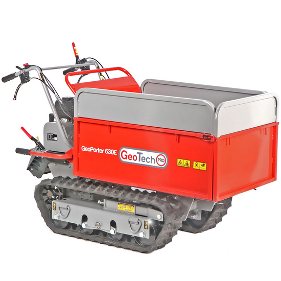 GeoTech Pro GeoPorter 630E - Motocarriola cingolata estensibile 600Kg