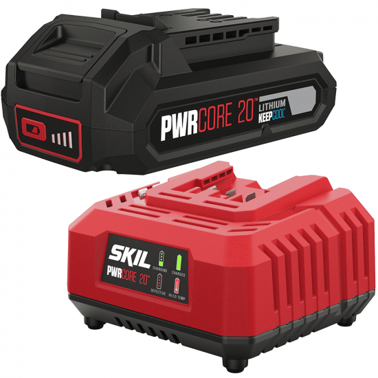 SKIL 3100AA - Starter kit - batteria 20V/2.5ah e caricabatterie standard