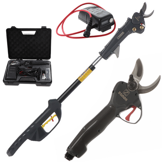 Zanon Viper SV 45 - Forbice elettrica da potatura su asta - 50.4V 3.2 Ah - 100 cm