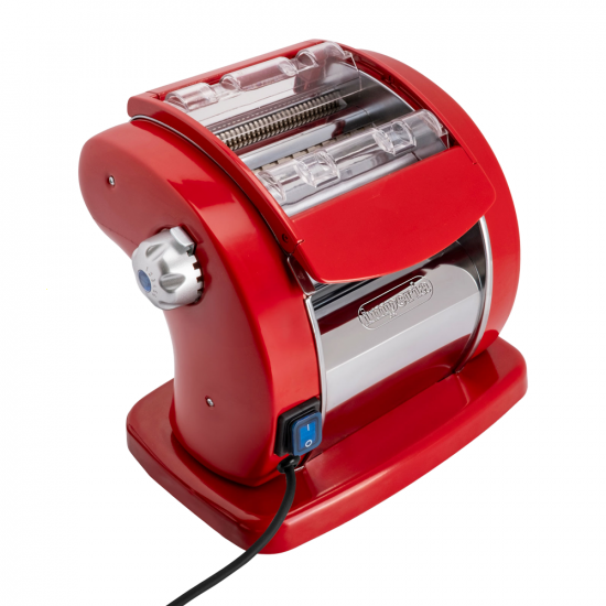 Imperia PastaPresto Classica Rosso - Macchina per la pasta elettrica in INOX