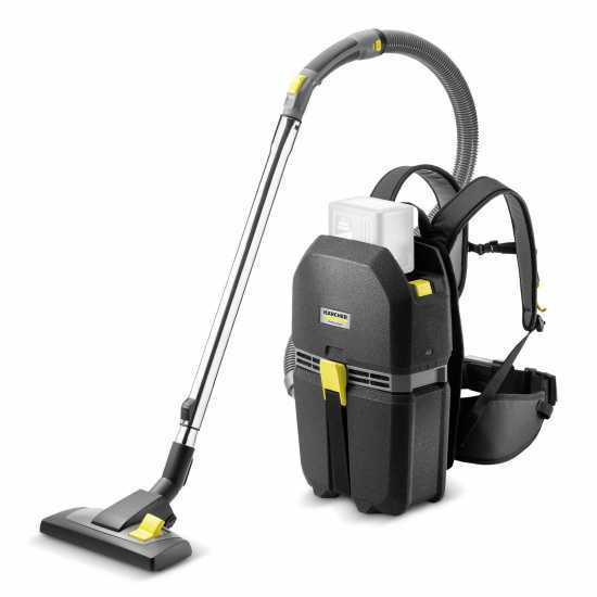 Aspirapolvere Karcher BVL 5/1 Bp - Aspirapolvere a zaino professionale a batteria - SENZA BATTERIE E CARICABATTERIE