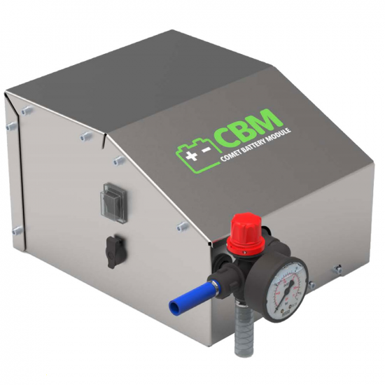 OUTLET - PICCOLI DIFETTI ESTETICI - Motopompa a batteria per irrorazione Comet CBM 1500 HP - Batteria da 12V e 35 Ah