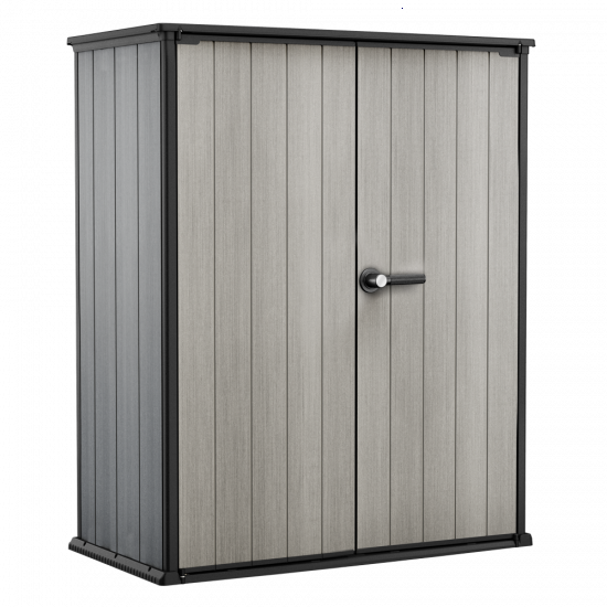 Keter High Store - Armadio porta attrezzi da giardino - 140x73x170 cm