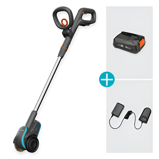 Gardena EasyWeed 1800/18V P4A - Pulisci fughe a batteria - 18V 2Ah