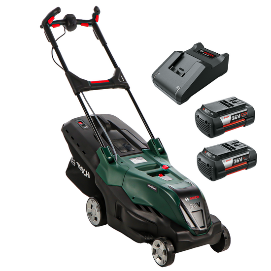 Bosch AdvancedRotak 36V-44-750 - Tagliaerba a batteria - Taglio 44 cm - 2x 36V 4Ah