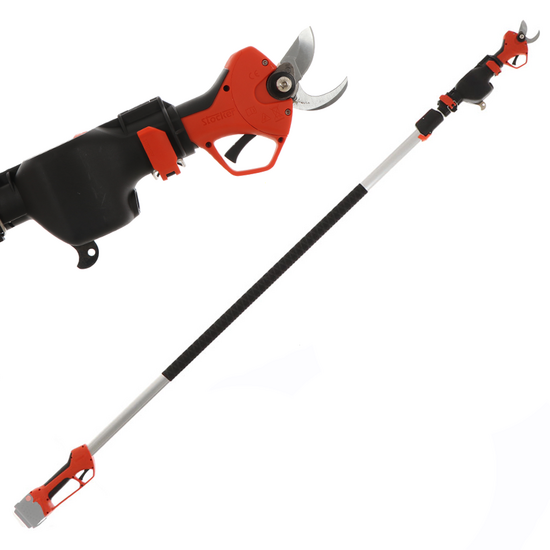 Stocker Magma E-35TP - Forbice elettrica da potatura su asta -21.6V - 205/325 cm - SENZA BATTERIA
