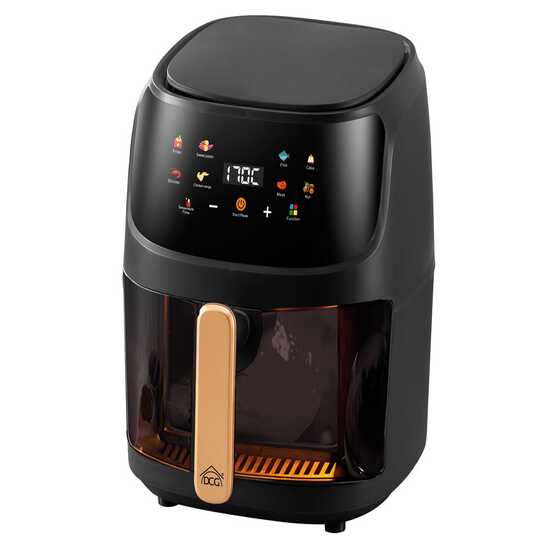 DCG FR3608BD - Friggitrice ad aria con display digitale 8L