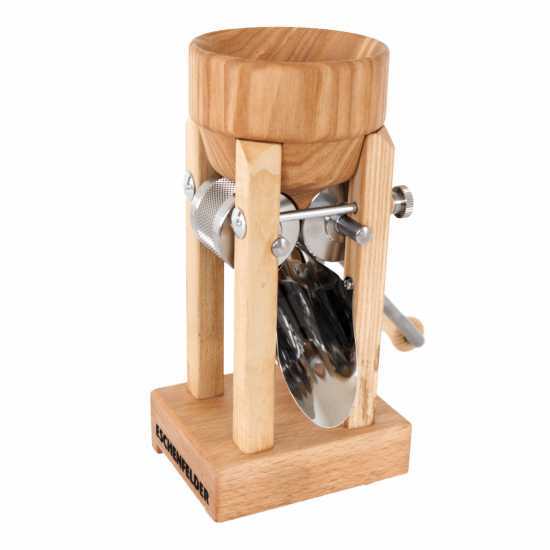 Eschenfelder e1210 150g - Fioccatrice manuale da tavolo in Frassino con rulli in acciaio inox