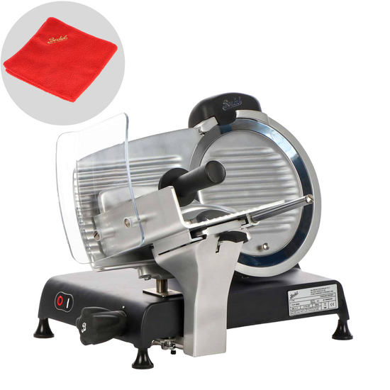 Berkel Red Line 250 Nero Opaco - Affettatrice con lama in acciaio da 250 mm