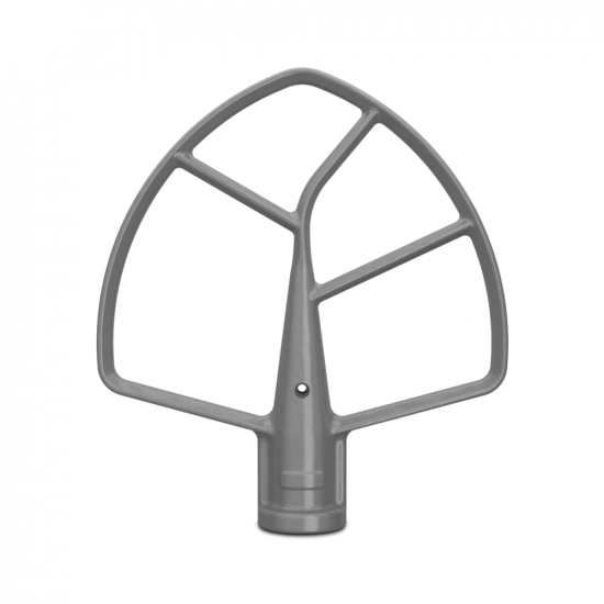 KitchenAid 5KSMBLSF - Frusta piatta rivestita in argento
