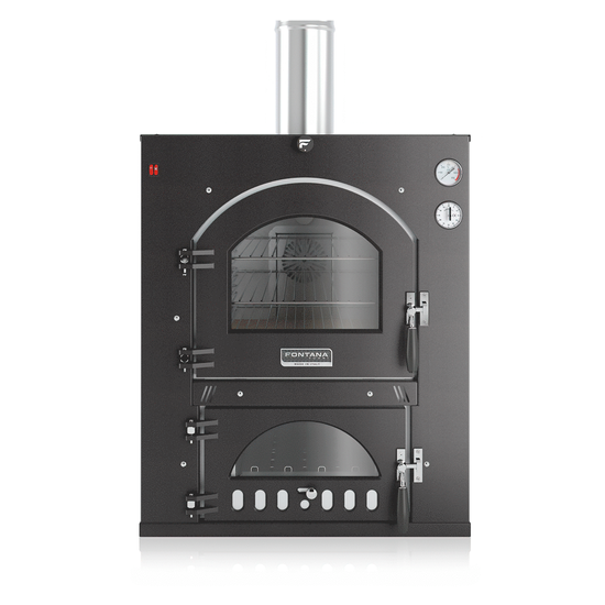 Fontana INC80X45QV - Forno a legna da incasso