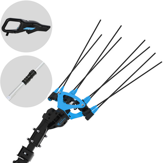 Campagnola Icarus V1 ECO Plug-in - PROM.0140 - Asta in alluminio - 225 - 290 cm - Abbacchiatore elettrico a batteria