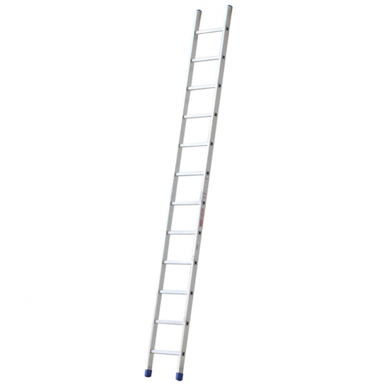 Marchetti A112, 12 gradini, 3.60 m - Scala in alluminio semplice singola - Altezza stimata operativa 4.60 m