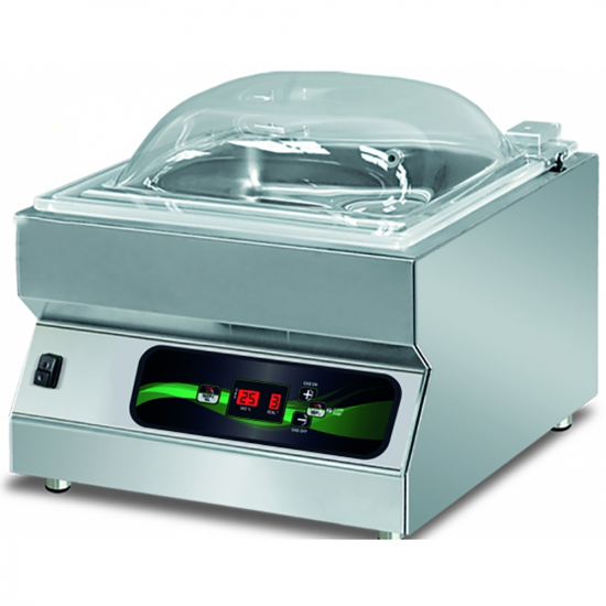 Macchina sottovuoto a campana Euro 4100 Pro Inox Gas Inerte - Barra saldante da 40cm