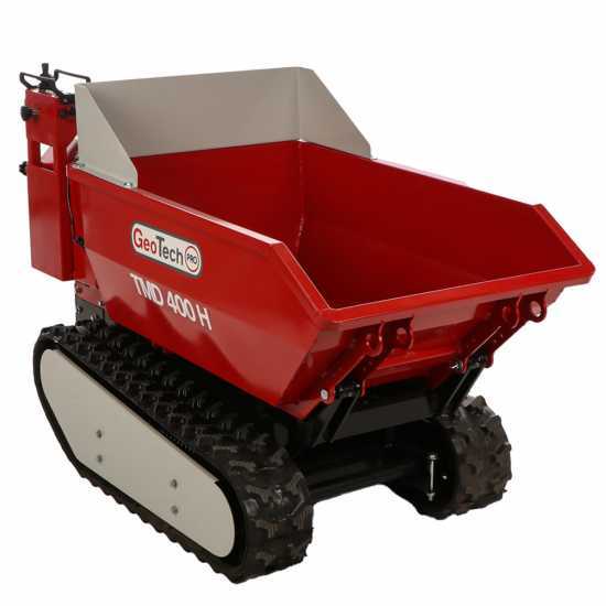 GeoTech Pro TMD 400 H - Motocarriola a batteria 48V 15Ah con ribaltamento idraulico