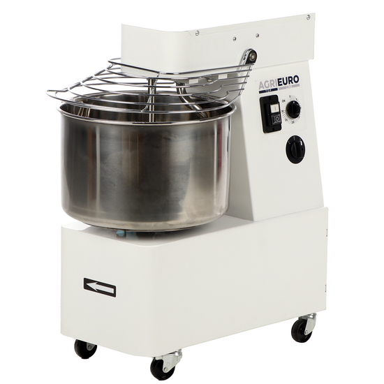Impastatrice a spirale Mixer 2000 H2O - Da 16 Kg trifase 2 velocità ad alta idratazione