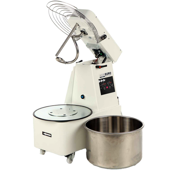 Mixer 5000 T-2G Deluxe DIG - Impastatrice a spirale sollevabile - Da 40 Kg trifase a 2 velocit&agrave; -  Schermo digitale